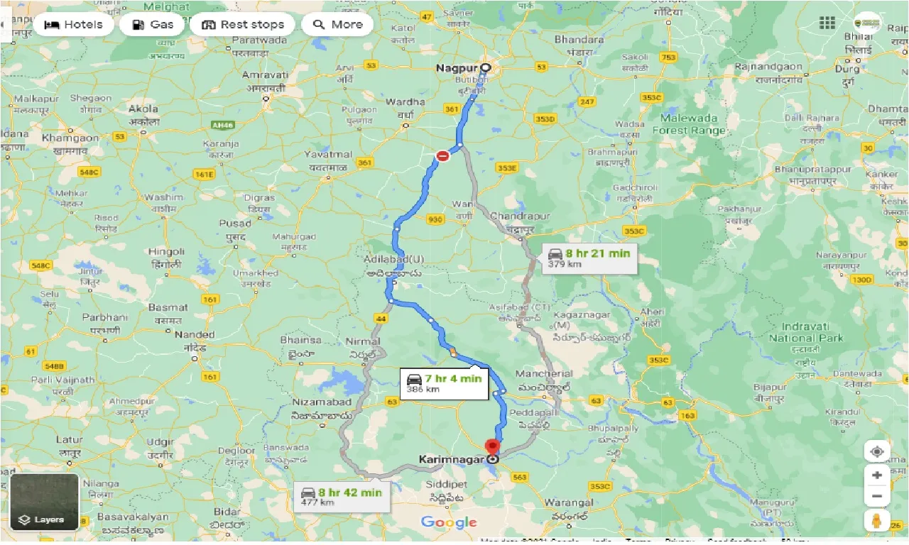 nagpur-to-karimnagar-round-trip