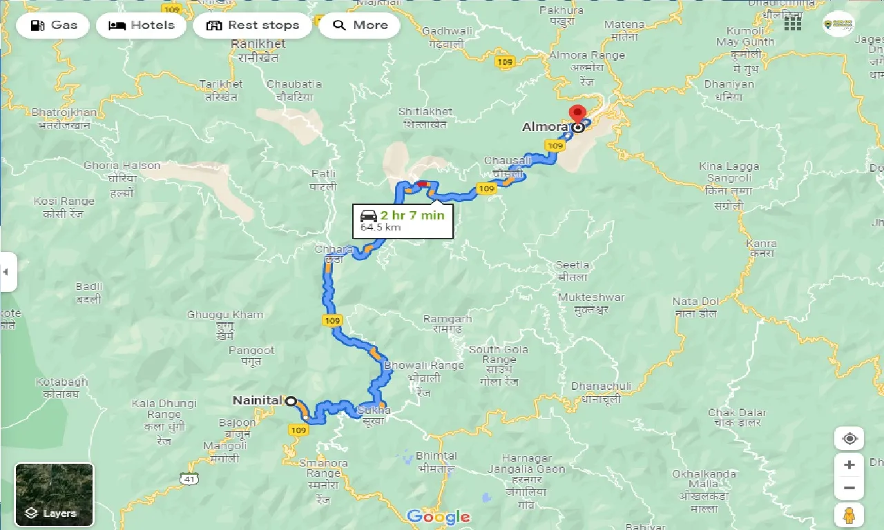 nainital-to-almora-round-trip