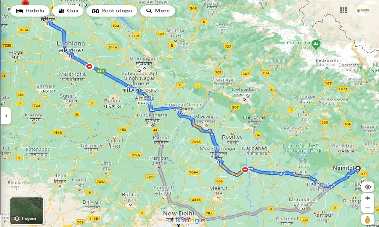 nainital-to-beas-one-way
