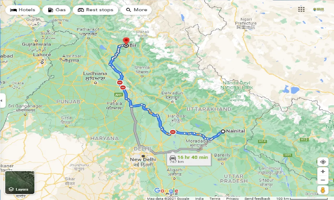nainital-to-bir-one-way