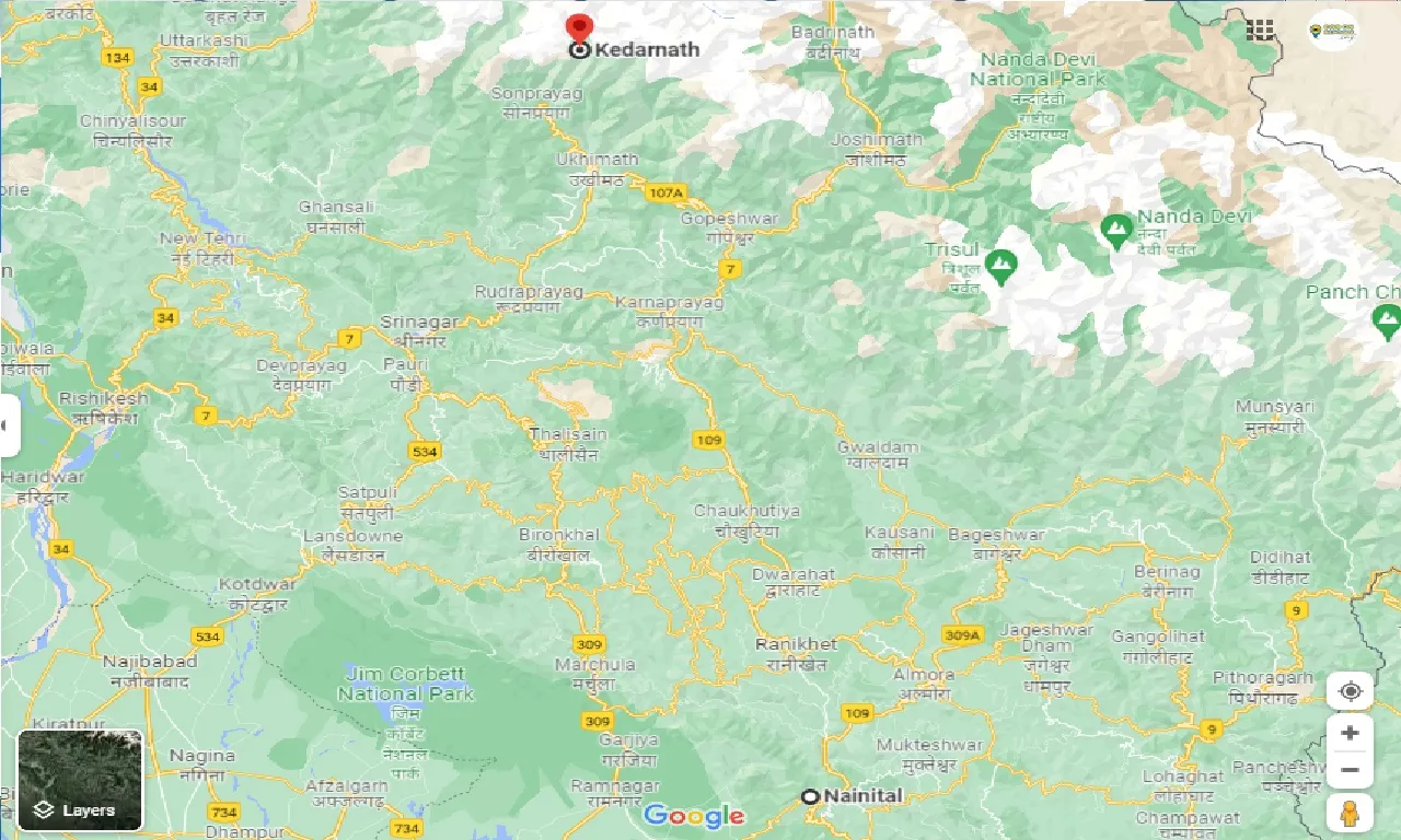 nainital-to-kedarnath-one-way