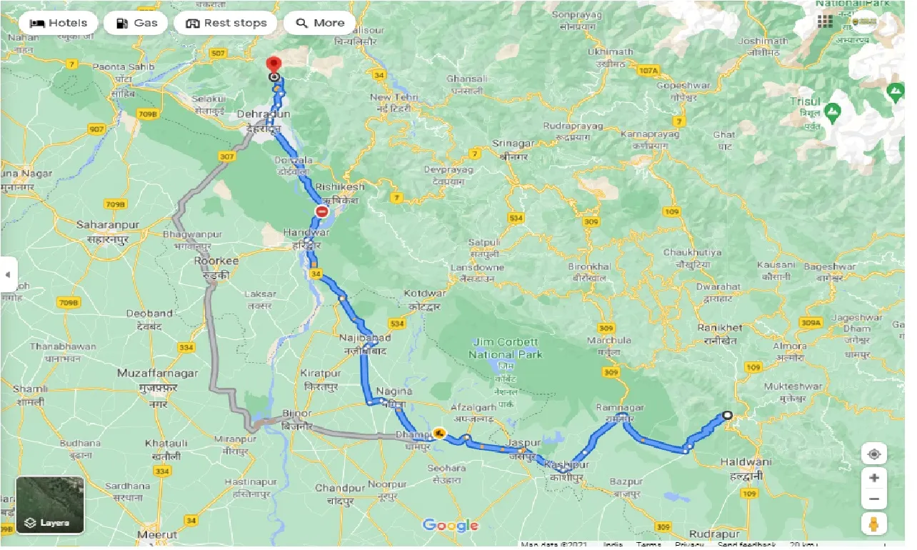 nainital-to-mussoorie-round-trip