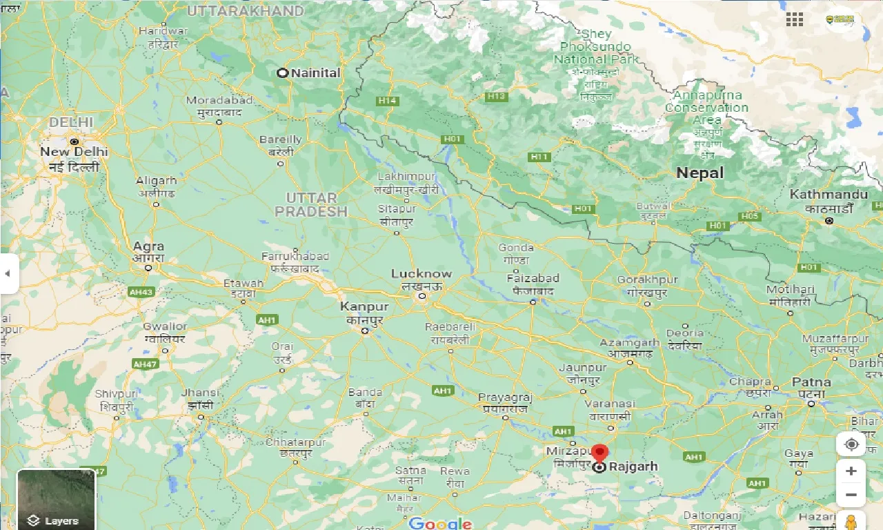 nainital-to-rajgarh-taxi