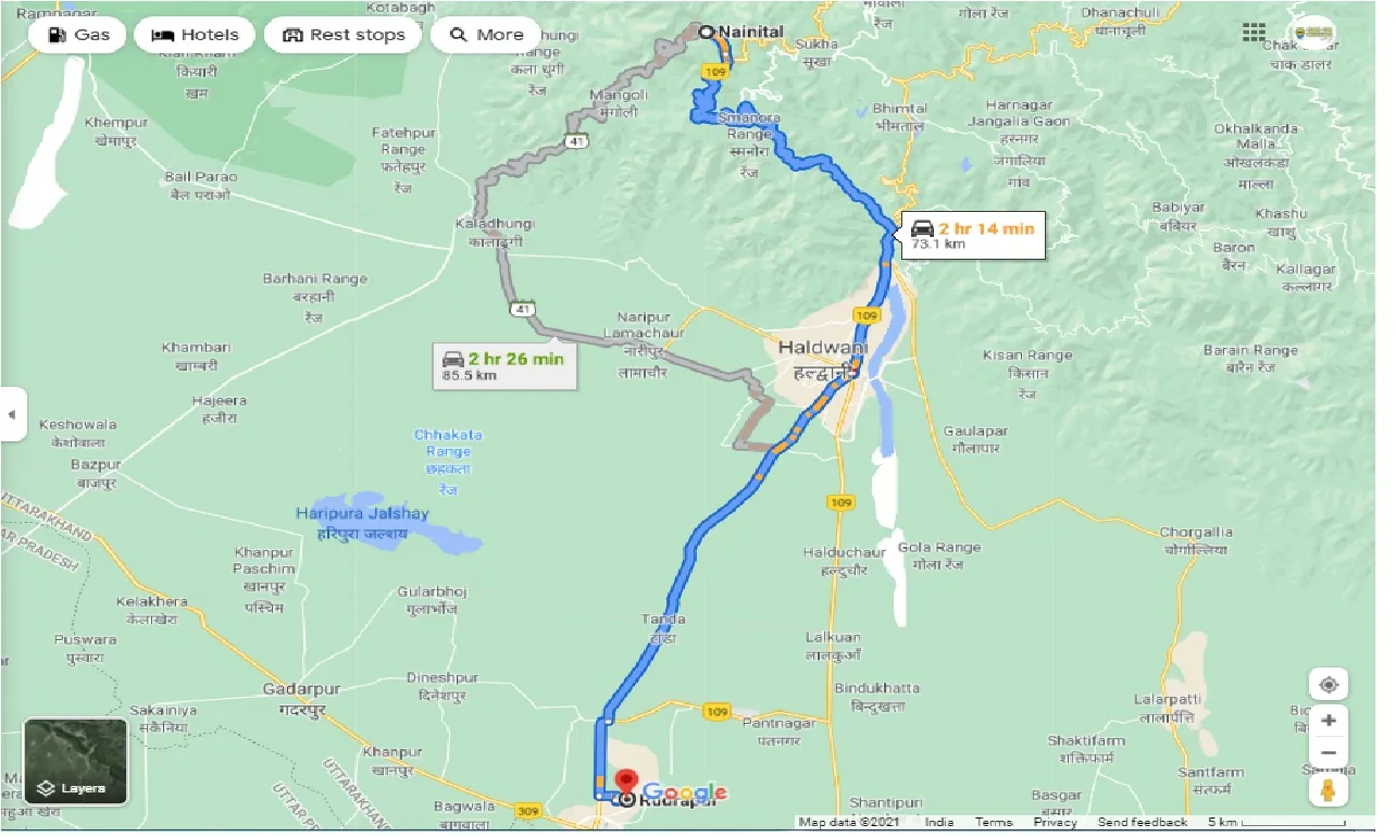 nainital-to-rudrapur-one-way