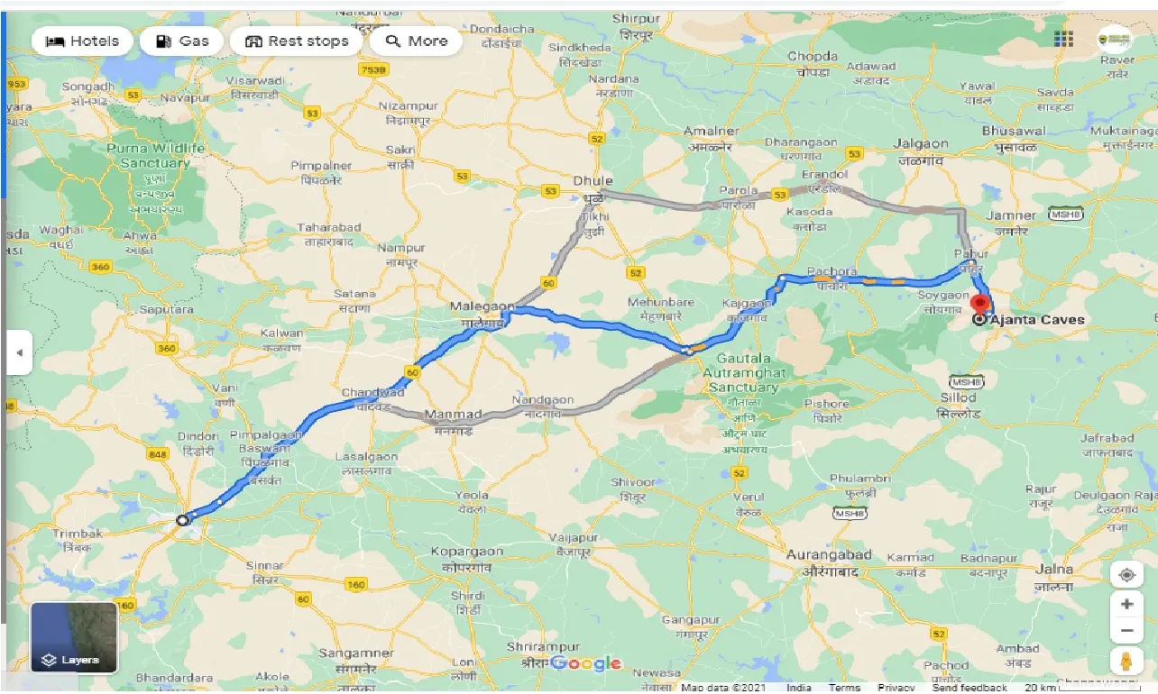 nashik-to-ajanta-caves-round-trip