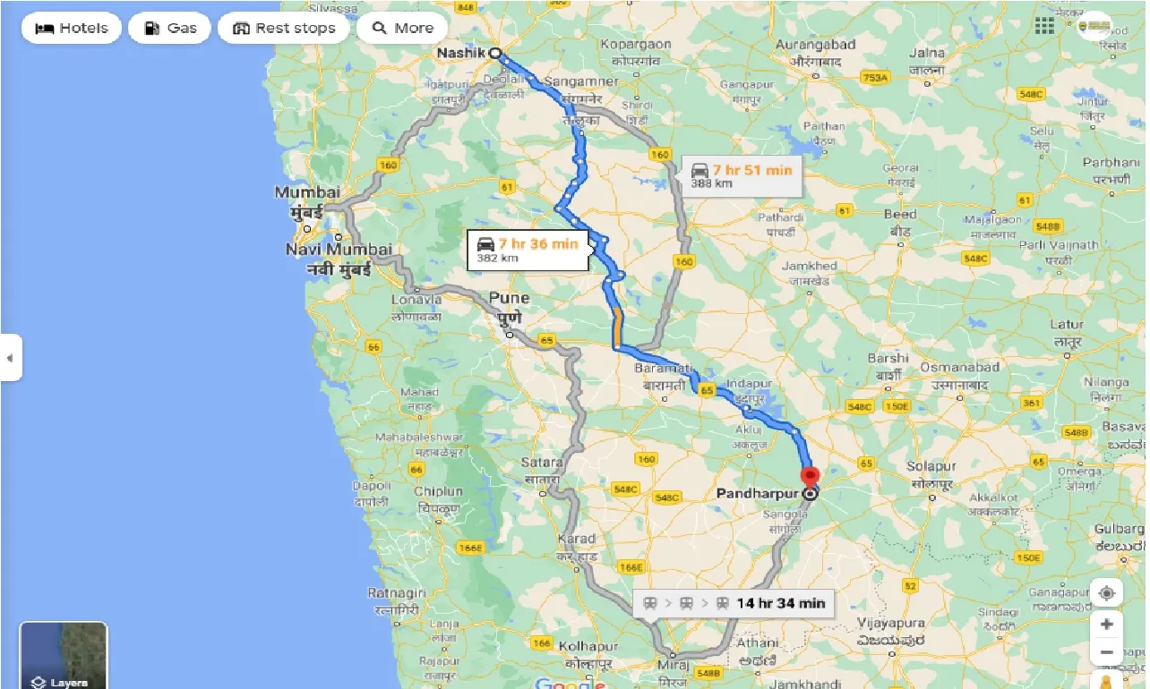 nashik-to-pandharpur-round-trip