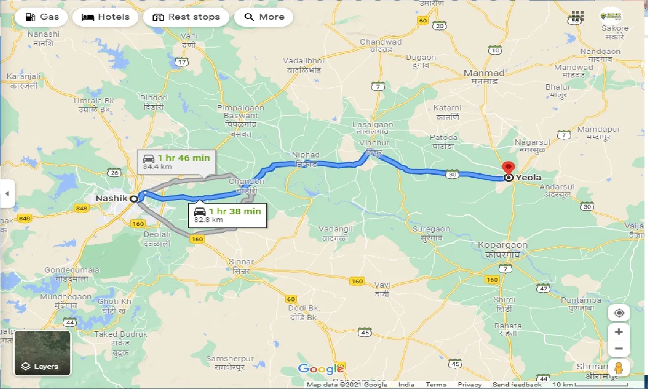 nashik-to-yeola-round-trip