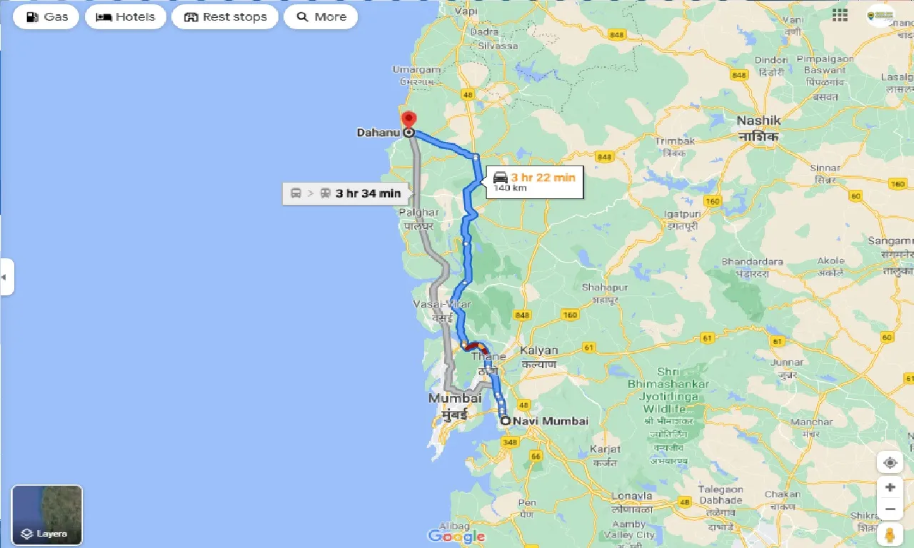 navi-mumbai-to-dahanu-one-way