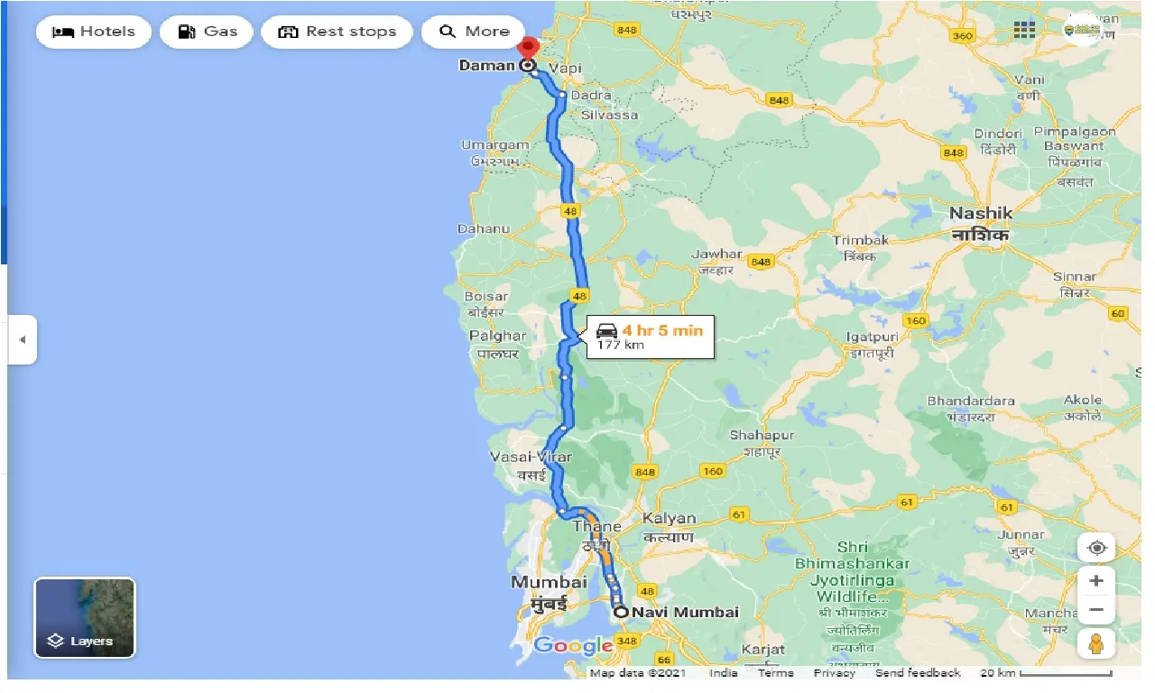 navi-mumbai-to-daman-outstation