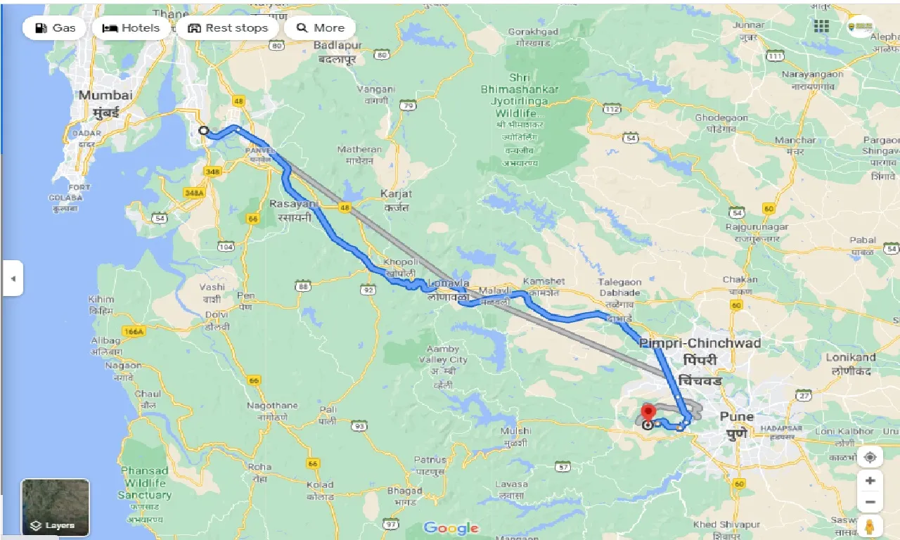 navi-mumbai-to-lavale-one-way