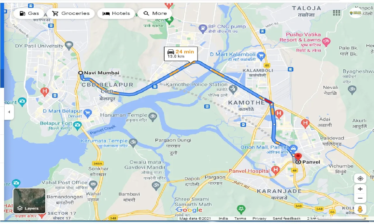 navi-mumbai-to-panvel-one-way