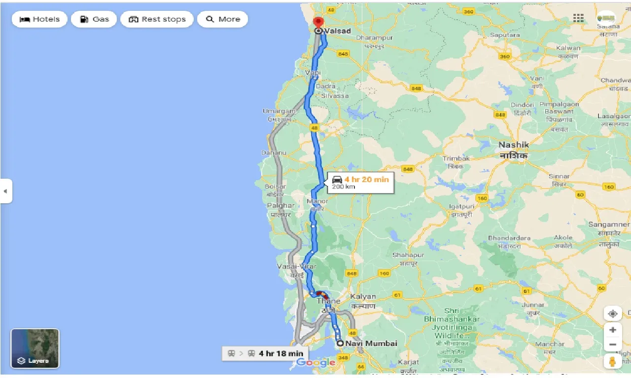 navi-mumbai-to-valsad-one-way