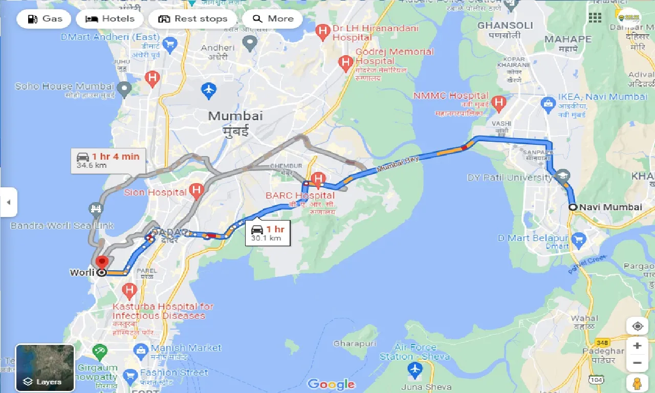 navi-mumbai-to-worli-round-trip