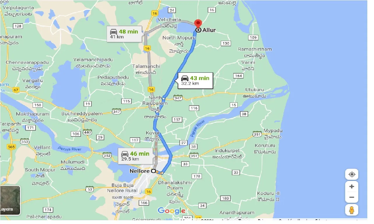 nellore-to-allur-one-way