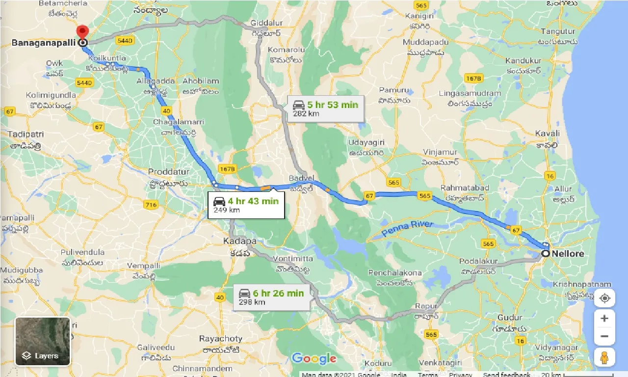 nellore-to-banaganapalli-taxi