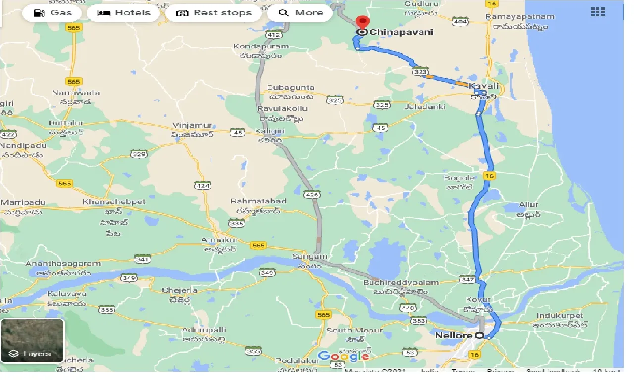 nellore-to-chinapavani-one-way