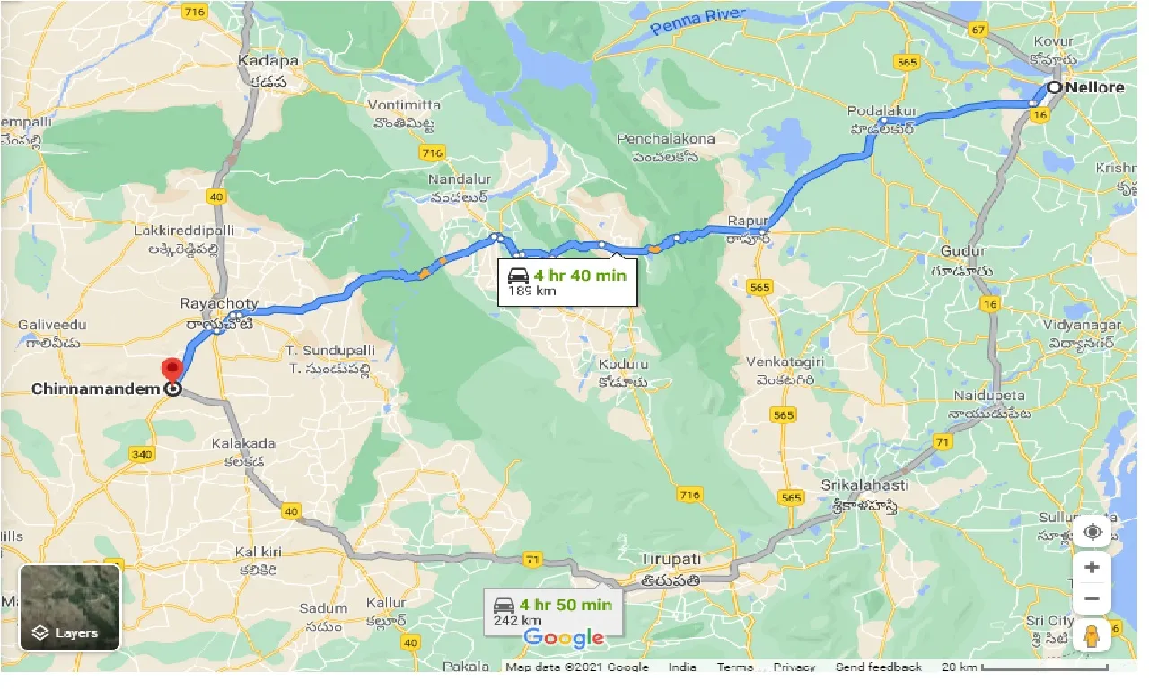 nellore-to-chinnamandem-one-way