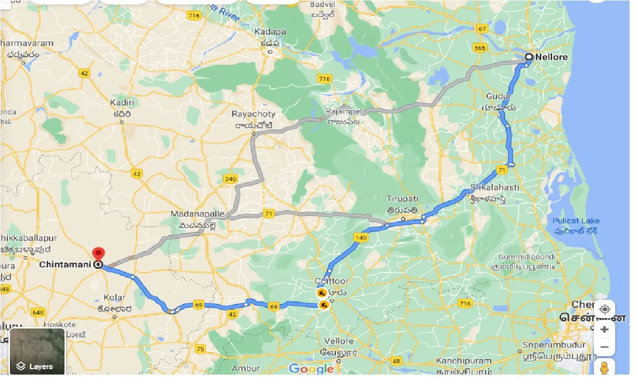 nellore-to-chintamani-taxi
