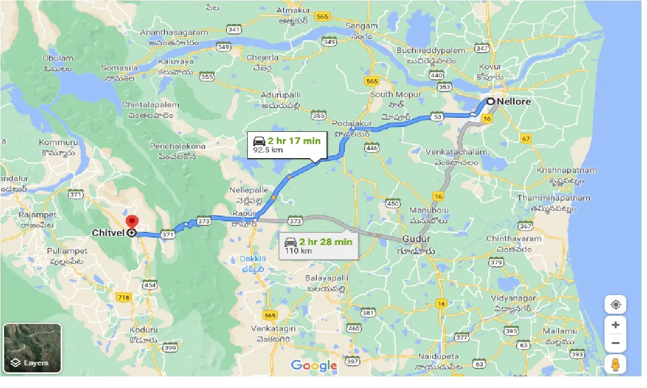nellore-to-chitvel-taxi
