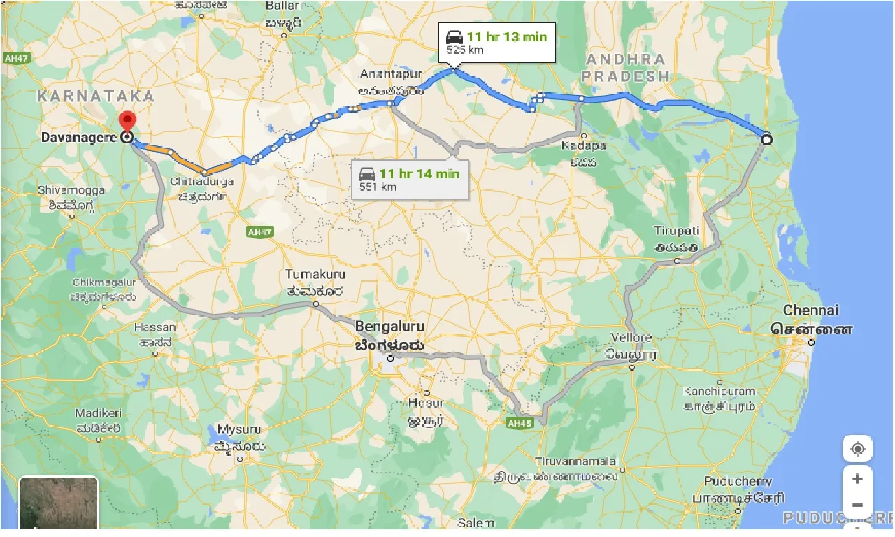 nellore-to-davanagere-one-way