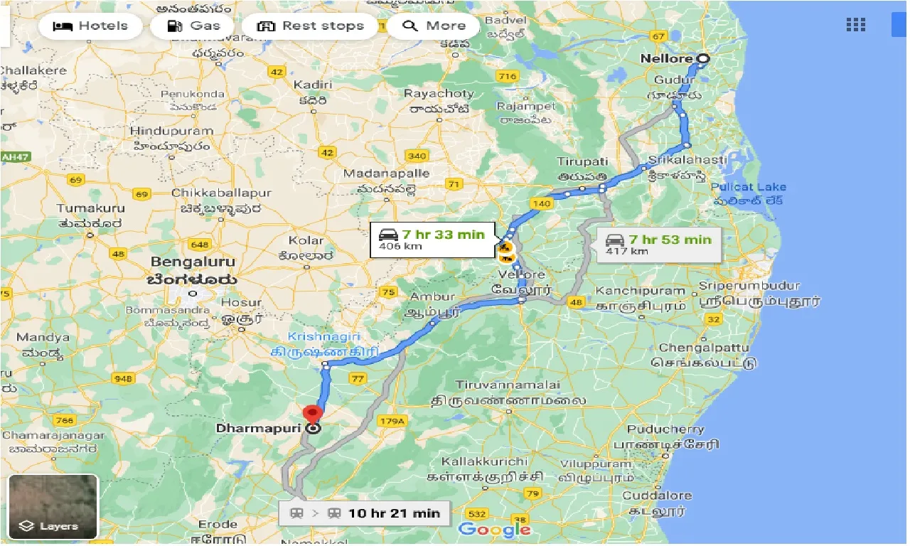 nellore-to-dharmapuri-one-way