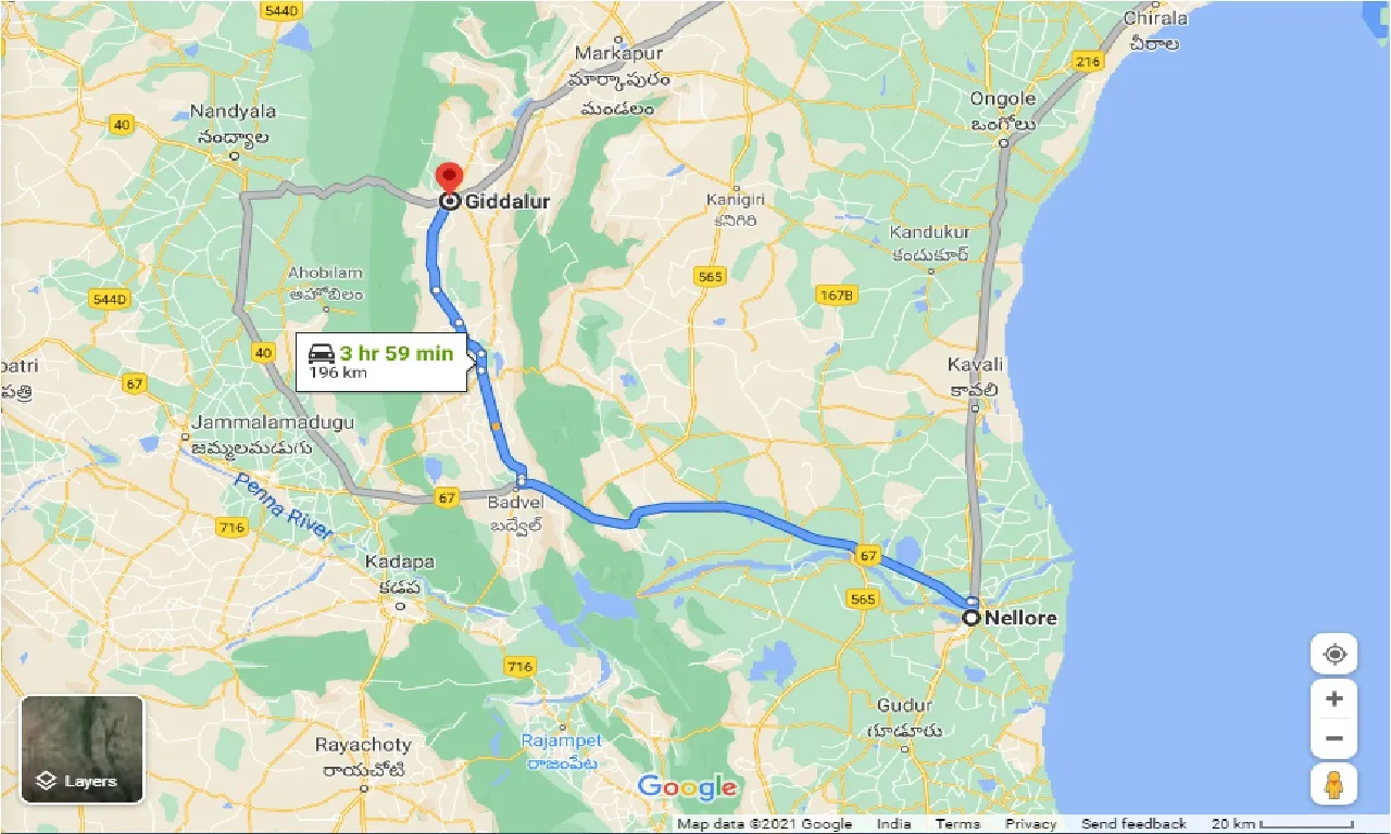 nellore-to-giddalur-taxi