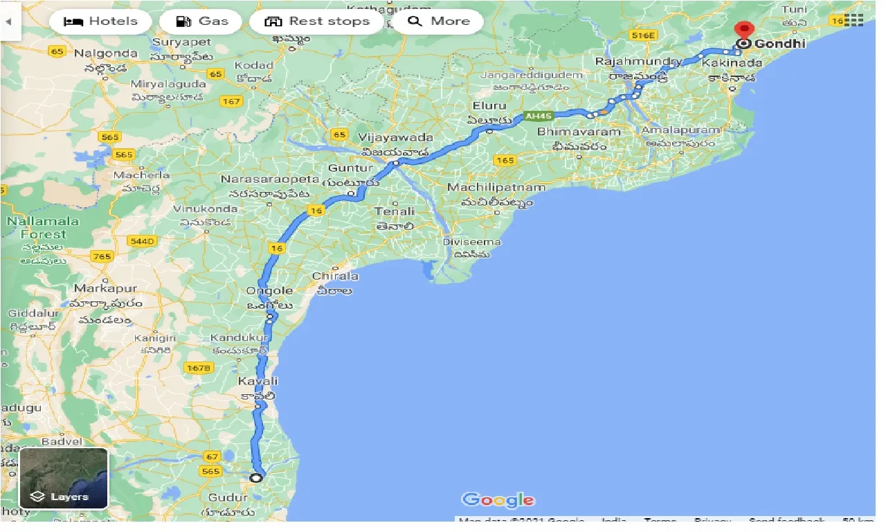 nellore-to-gondhi-one-way