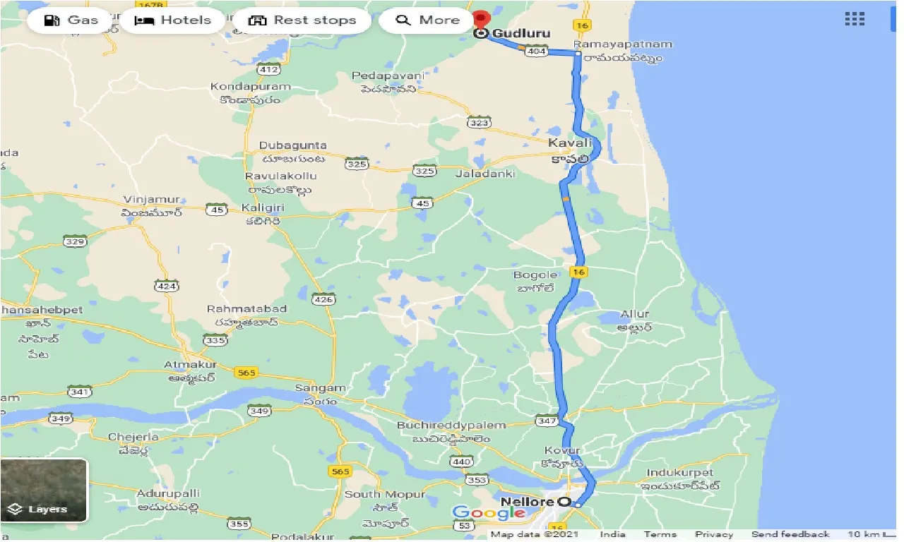 nellore-to-gudluru-one-way