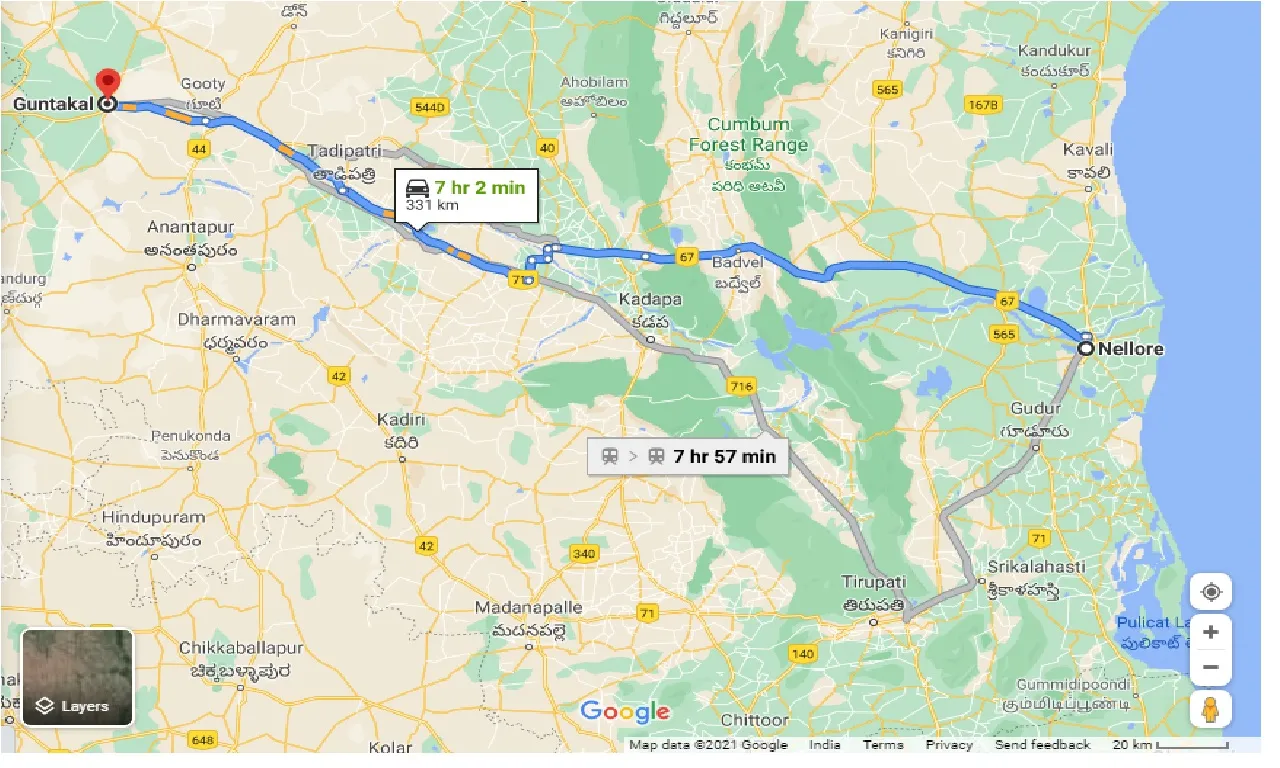 nellore-to-guntakal-one-way