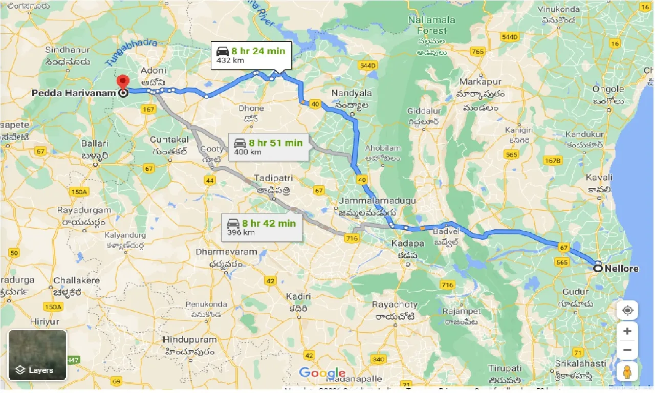 nellore-to-harivanam-taxi
