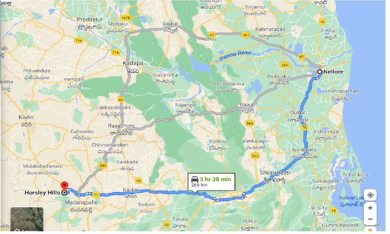 nellore-to-horsley-hills-taxi