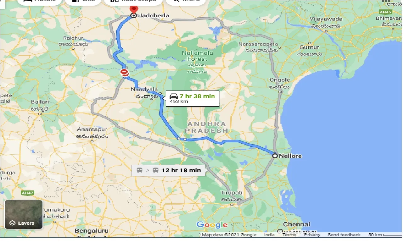 nellore-to-jadcherla-one-way