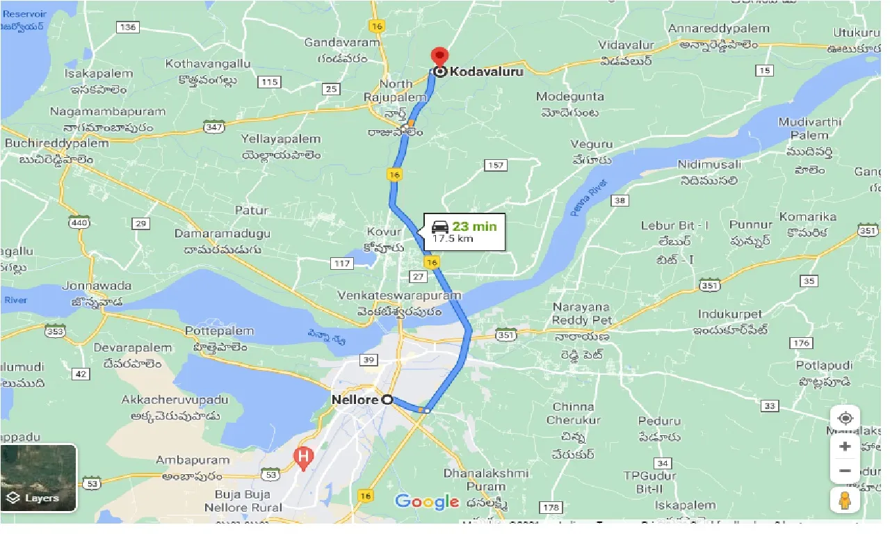 nellore-to-kodavaluru-one-way