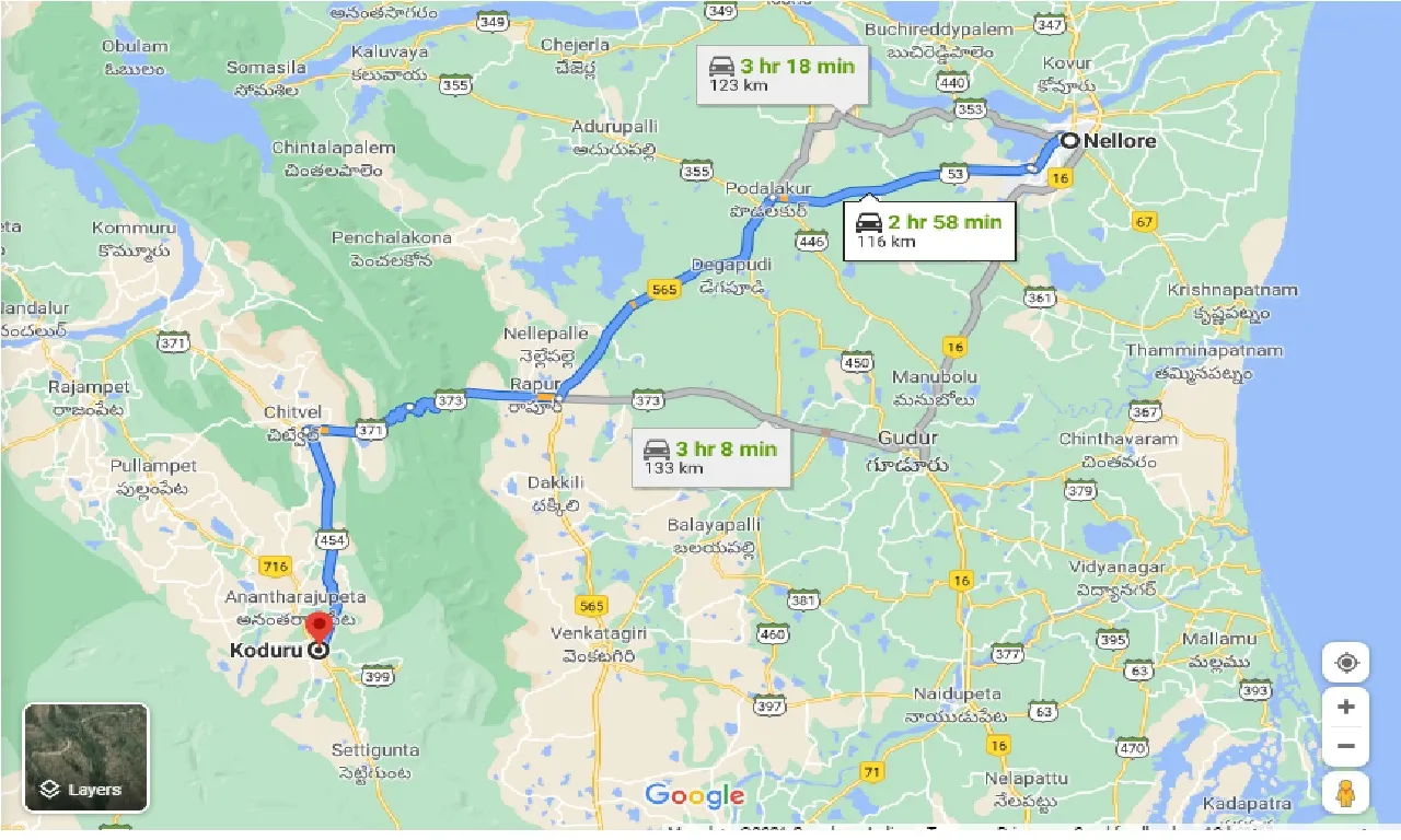 nellore-to-koduru-taxi