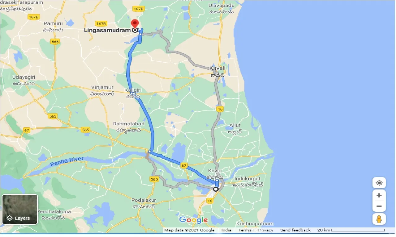 nellore-to-lingasamudram-taxi
