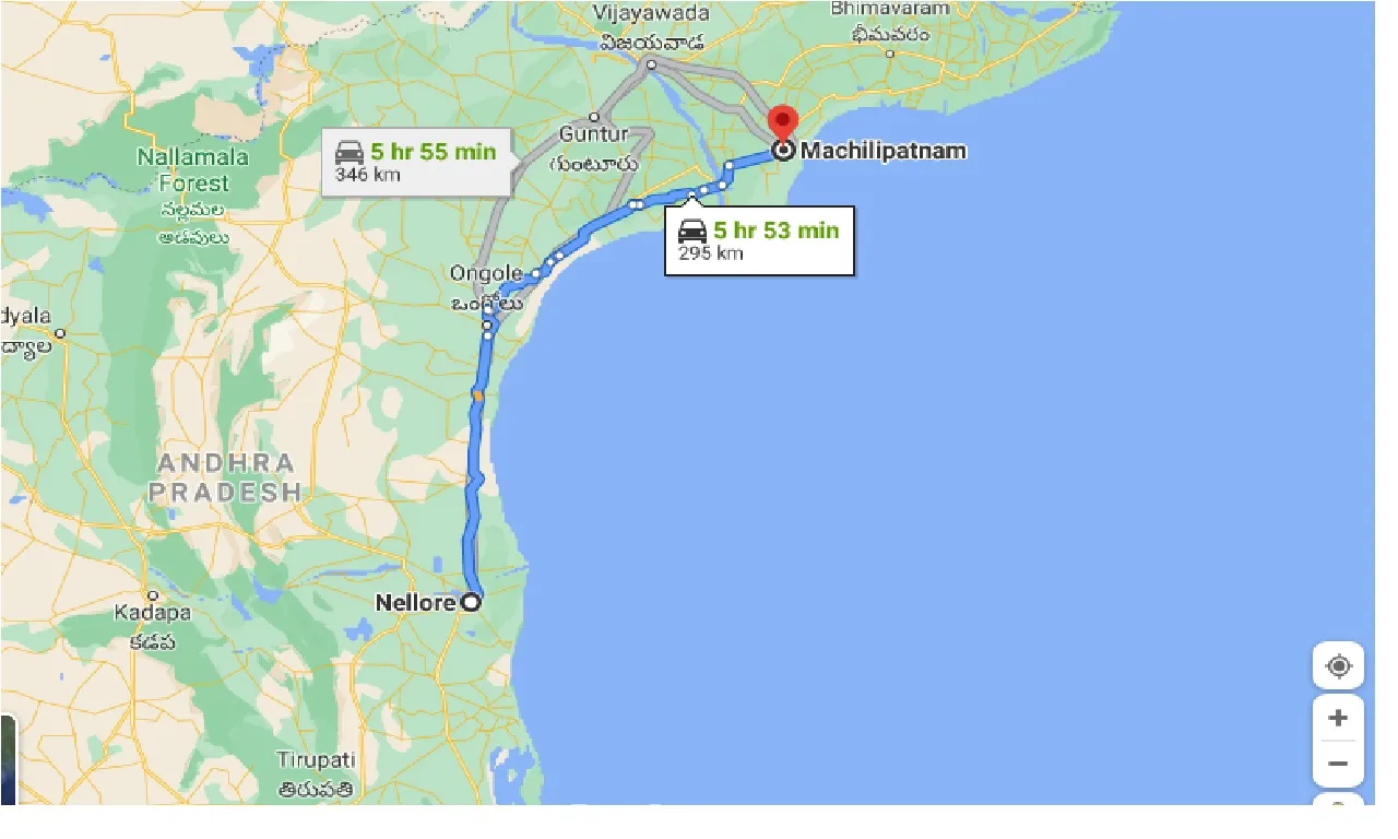 nellore-to-machilipatnam-taxi
