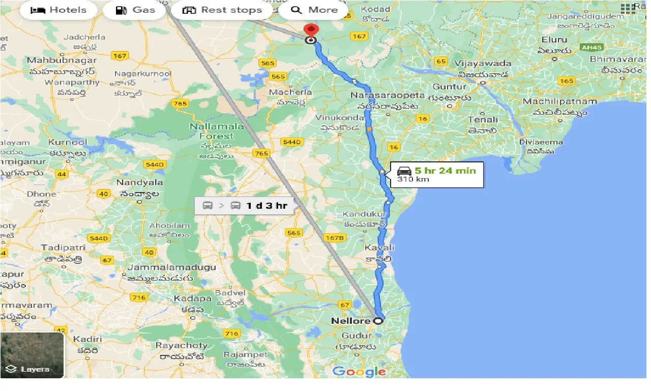 nellore-to-miryalaguda-taxi