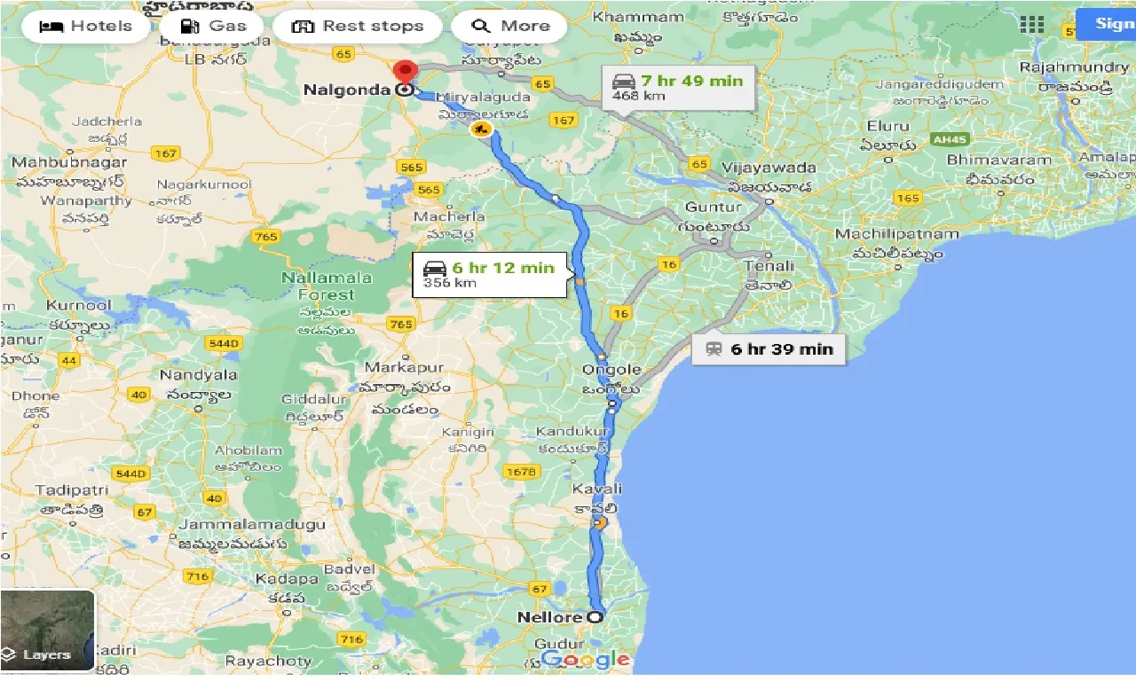 nellore-to-nalgonda-taxi