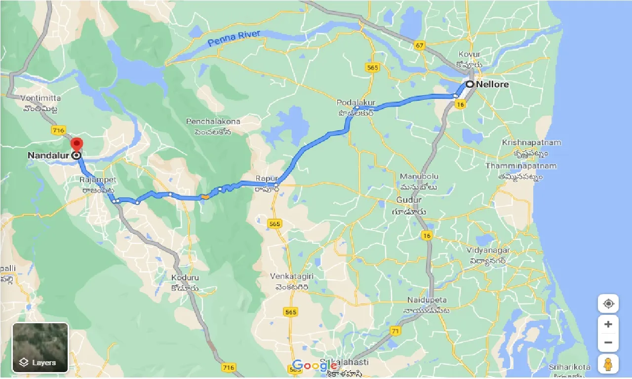 nellore-to-nandalur-taxi