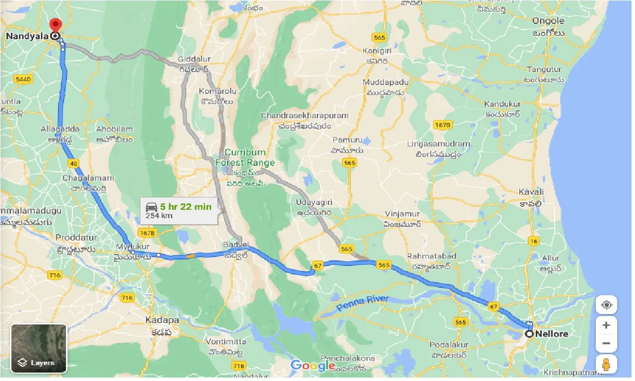 nellore-to-nandyala-one-way