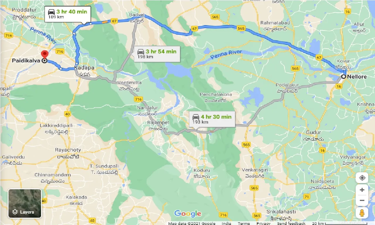 nellore-to-paidikalva-one-way