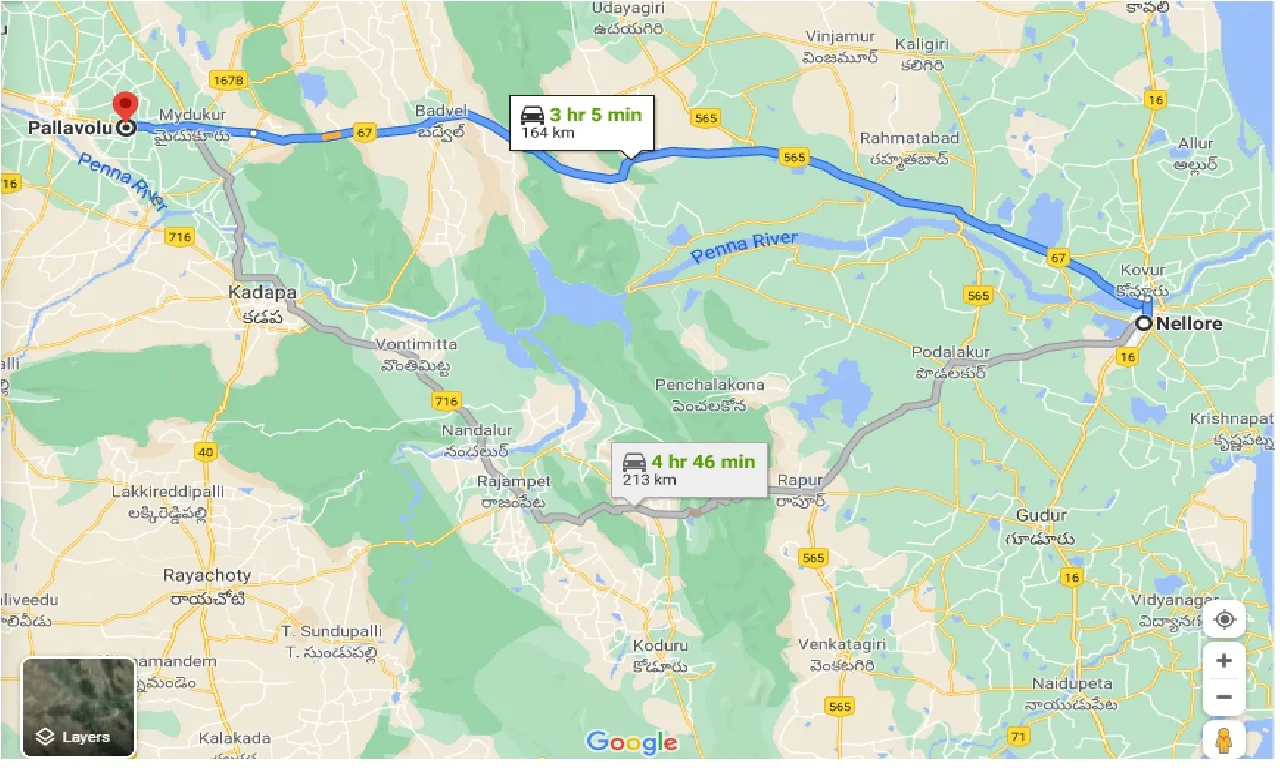 nellore-to-pallavolu-one-way