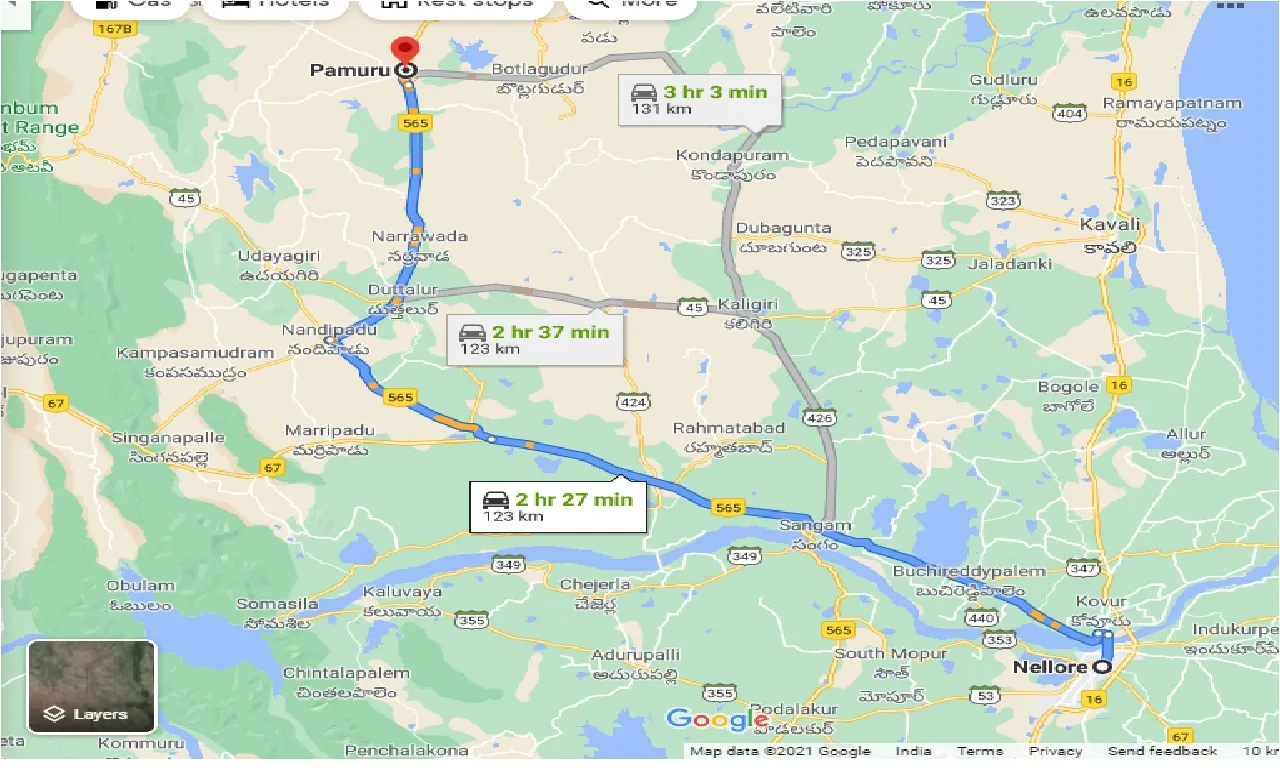 Nellore To Pamuru One Way nellore-to-pamuru-one-way