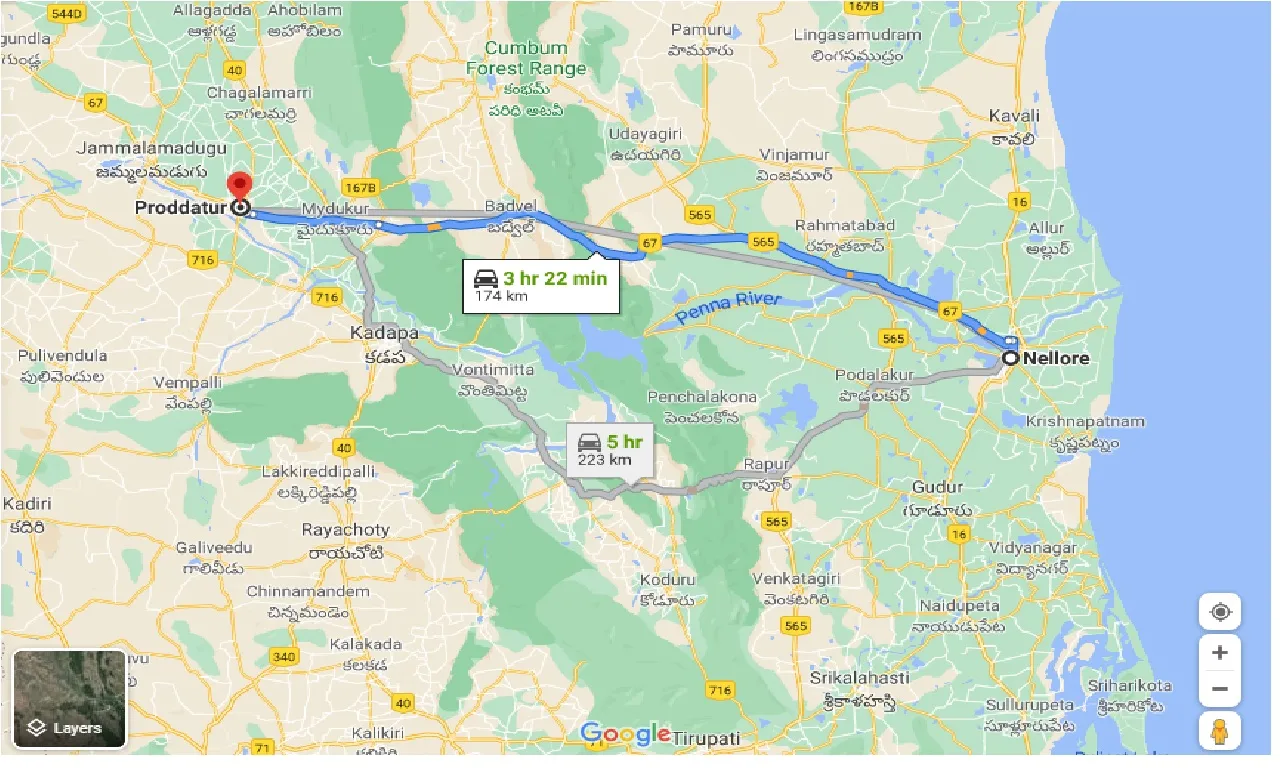 nellore-to-proddatur-taxi