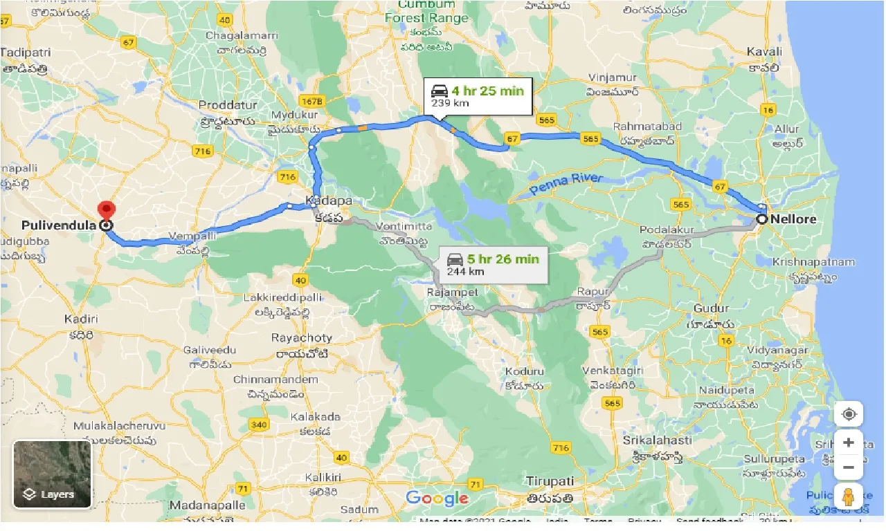 nellore-to-pulivendula-taxi