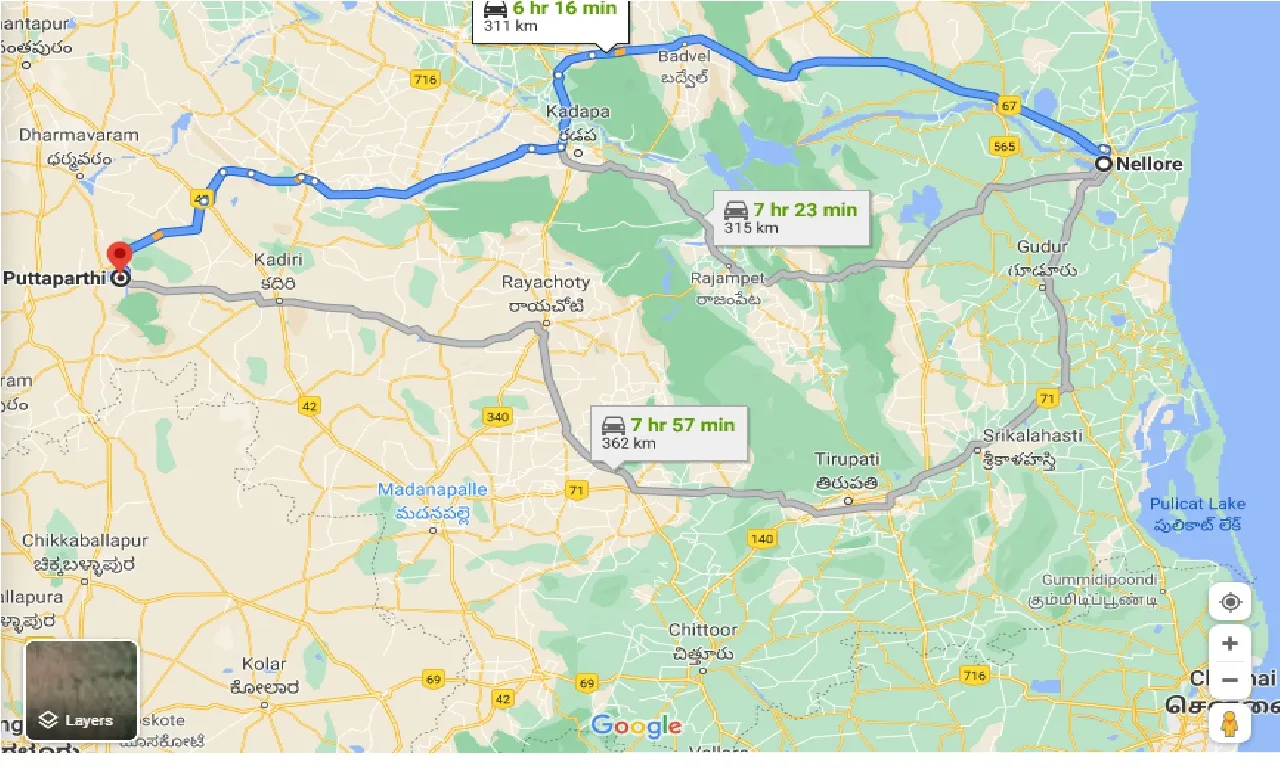 nellore-to-puttaparthi-one-way