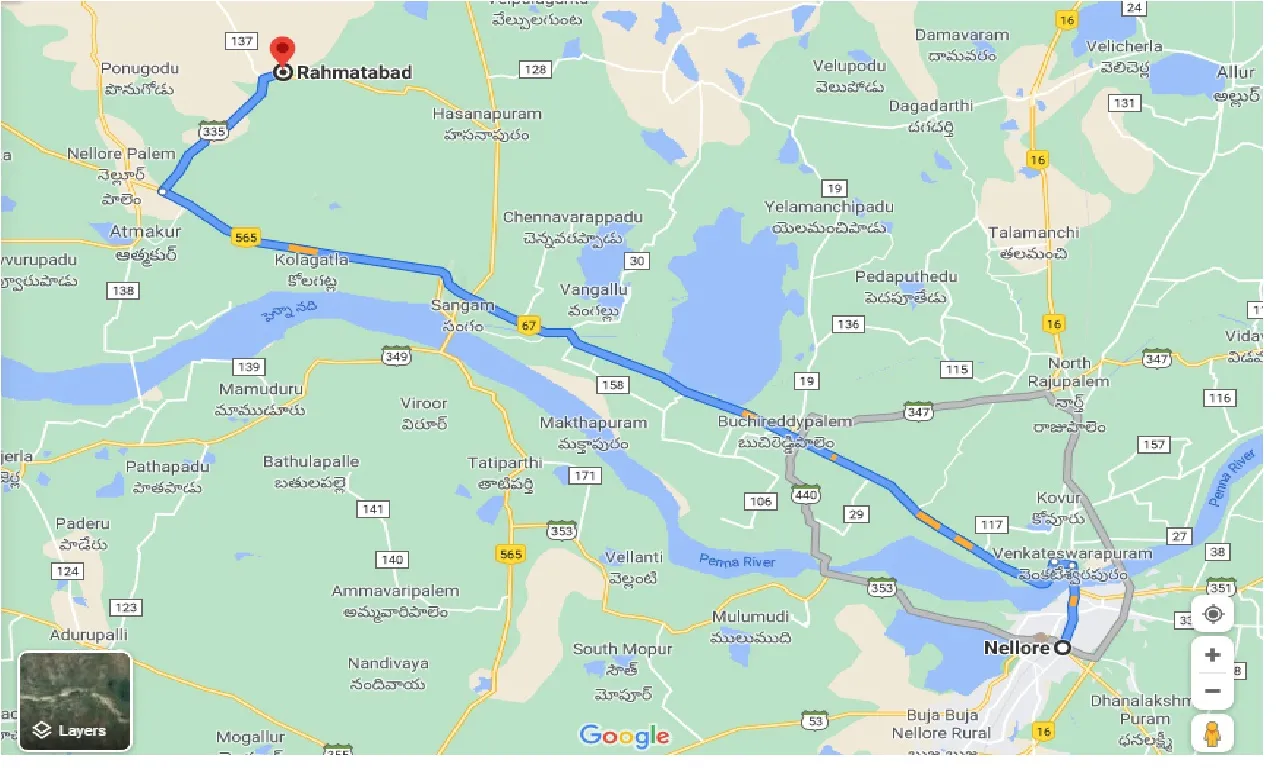 nellore-to-rahmatabad-taxi