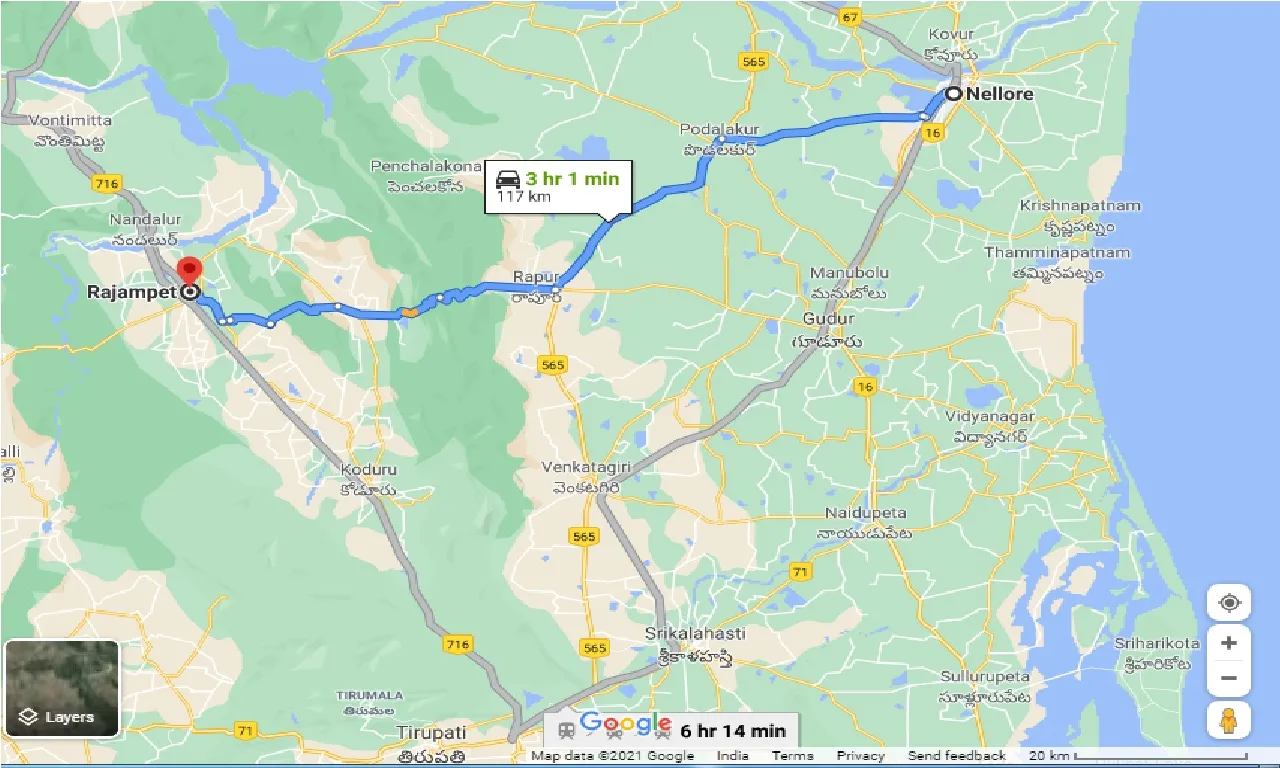 nellore-to-rajampet-one-way