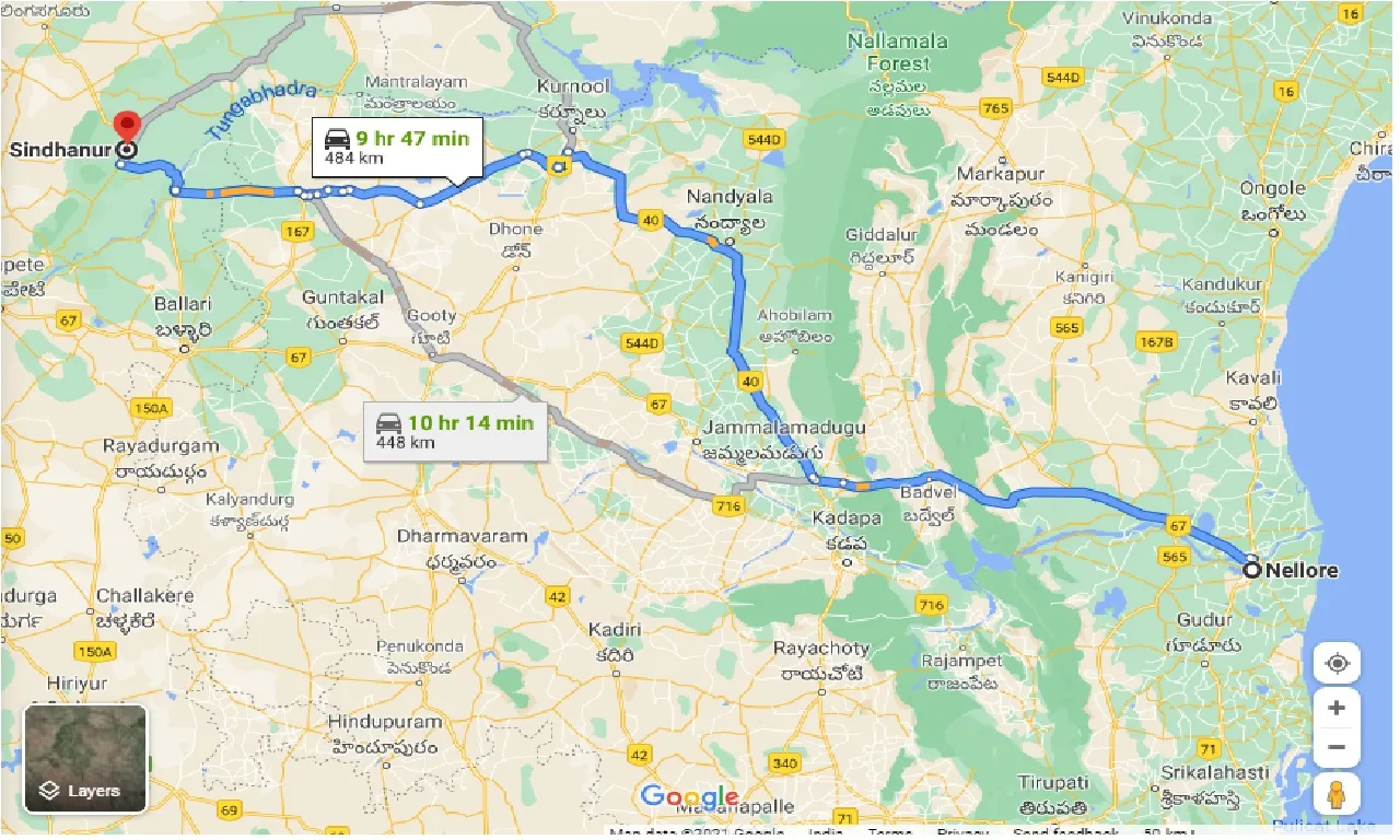 nellore-to-sindhanur-taxi