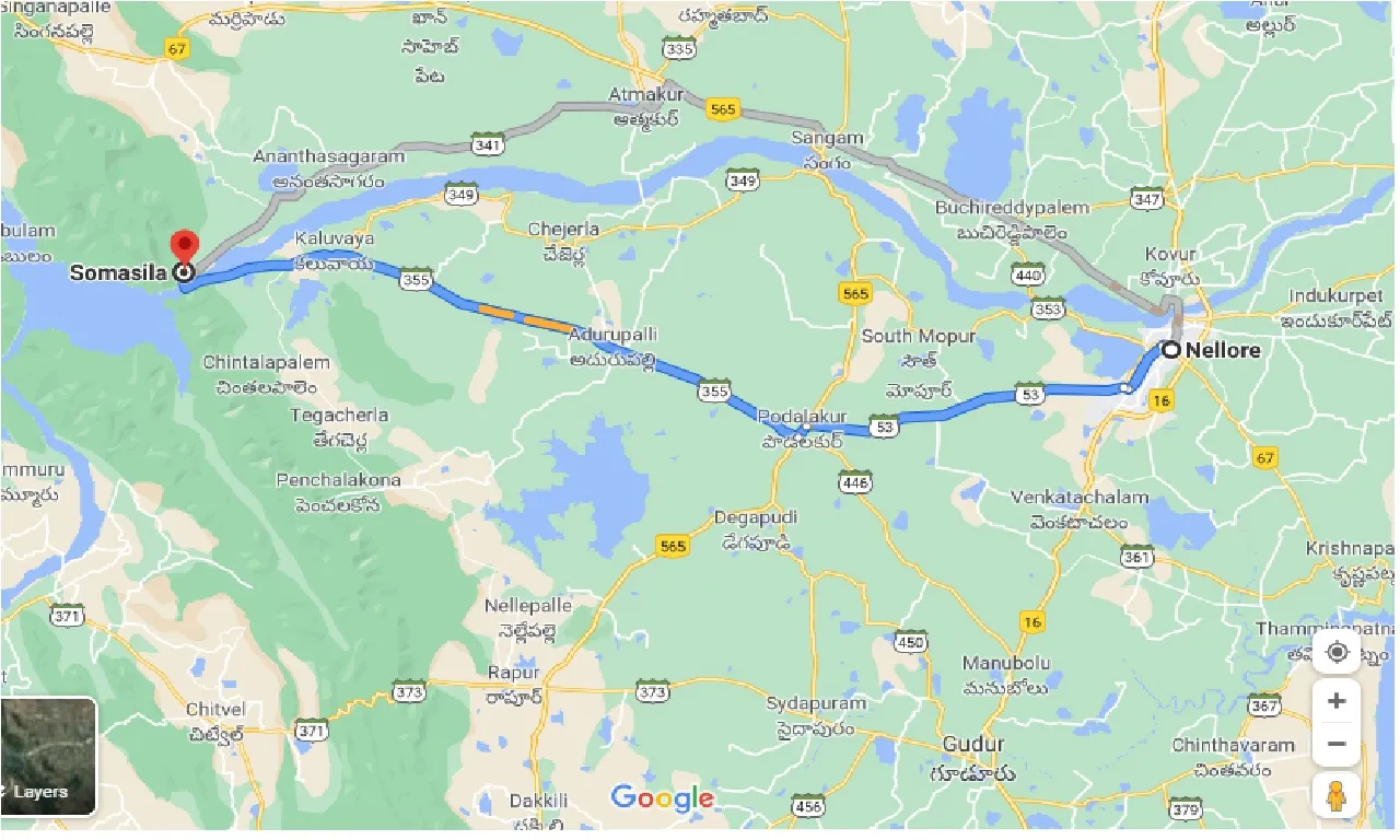 nellore-to-somasila-taxi